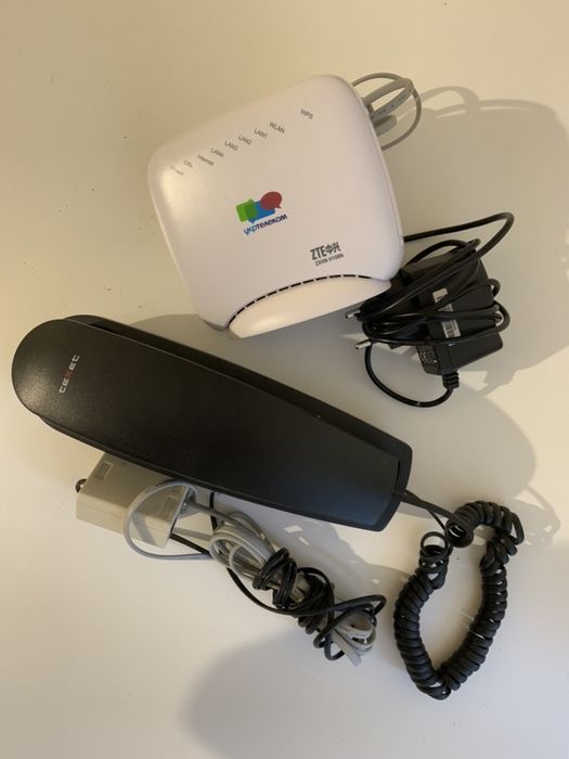 WI-FI Роутер+ADSL Splitter+ Стационарный телефон TEXET