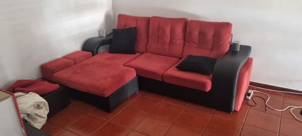 Sofá chaise long usado