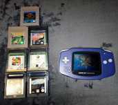 Game boy advance com 8 Jogos