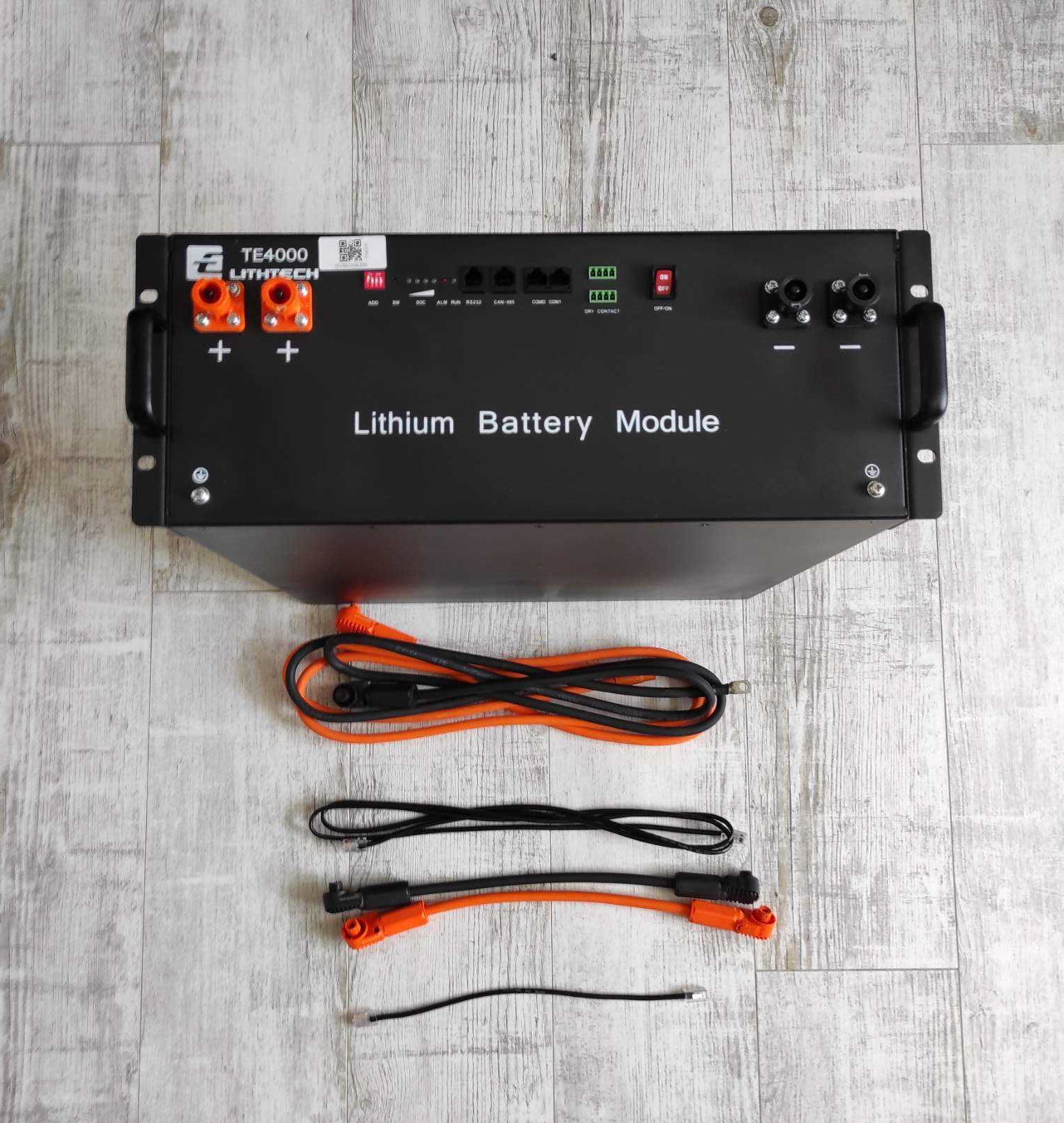 Комплект гібридний Deye SUN-5K 5 кВт EU+ LiFepo4 Lithtech TE4000 5кВт