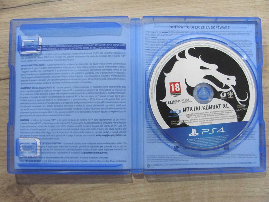 GRA Mortal Kombat XL PS4