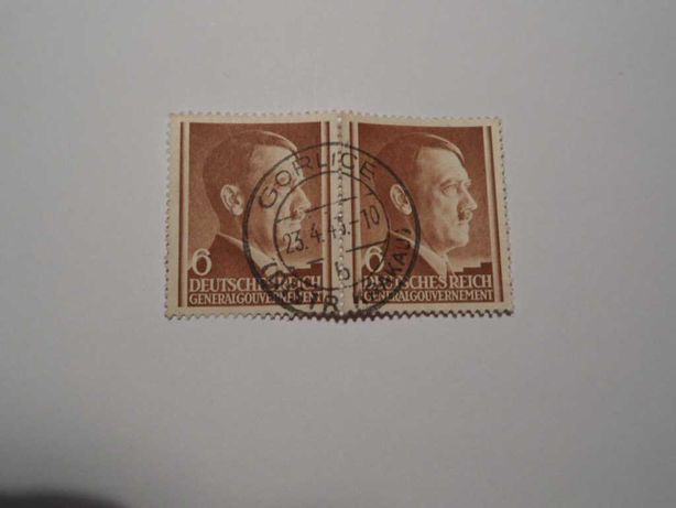 gg stempel Gorlice hitler stare znaczki pocztowe generalna gubernia