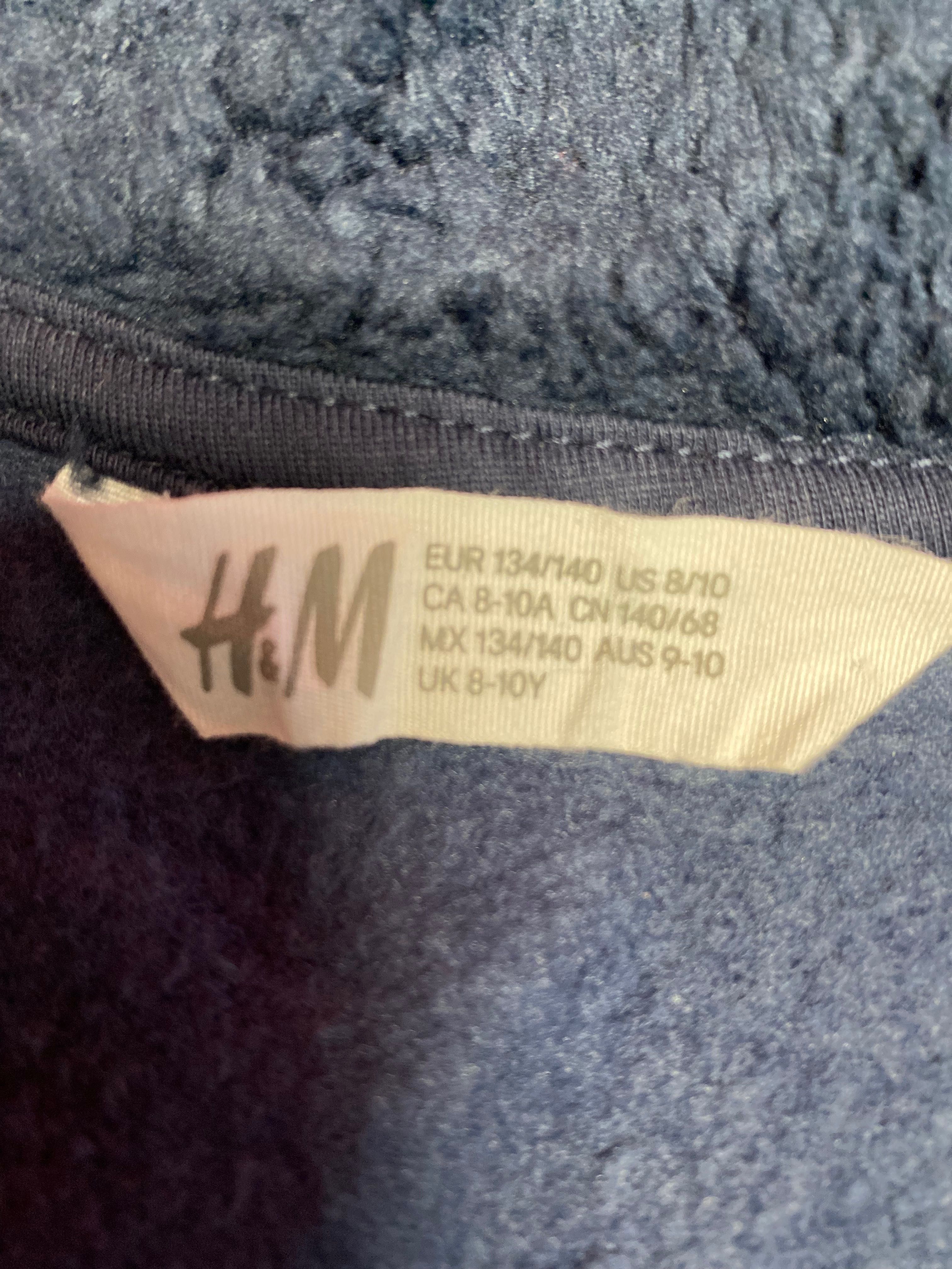 Кофта H&M для хлопців, фліс + тканина