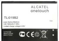 ALCATEL onetouch

TLi019B2

Li-ion Battery/Batterie 3.8V 1900mAh(7.3Wh