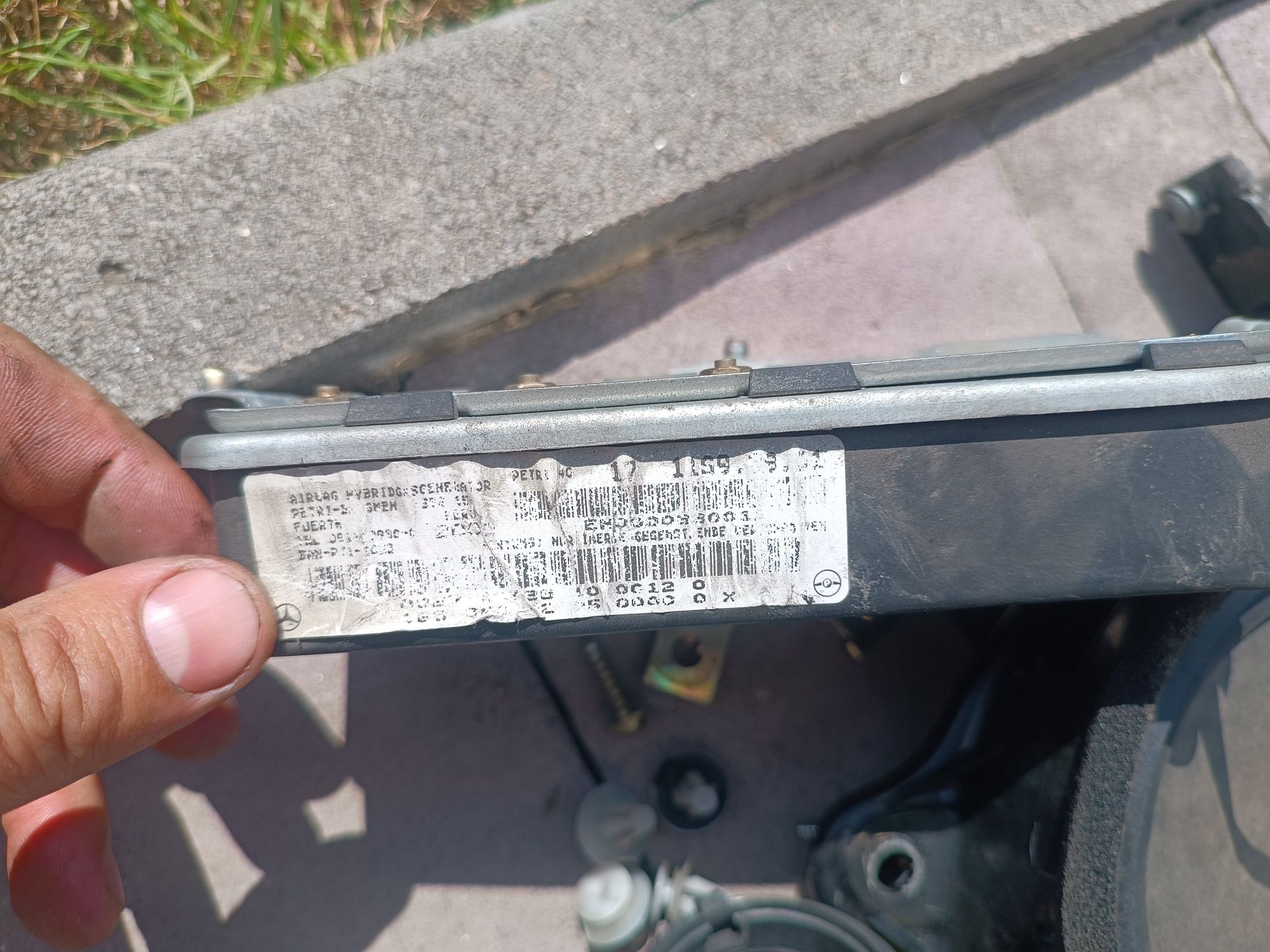 Подушки безпеки бокові Mercedes A170 W168 справні