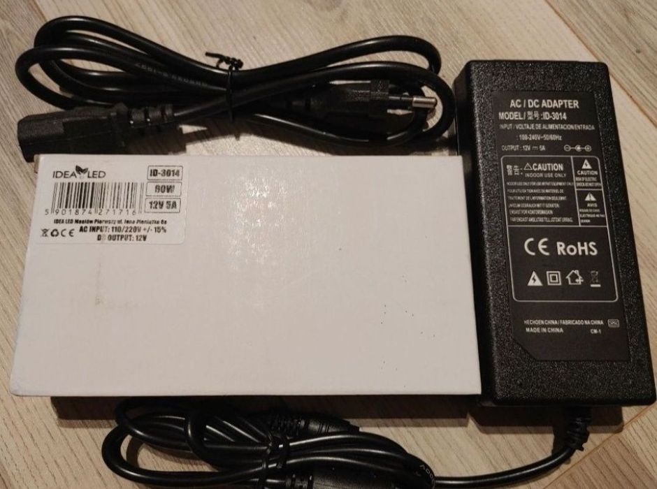 Zasilacz. ID 3014. Out 12V 5A