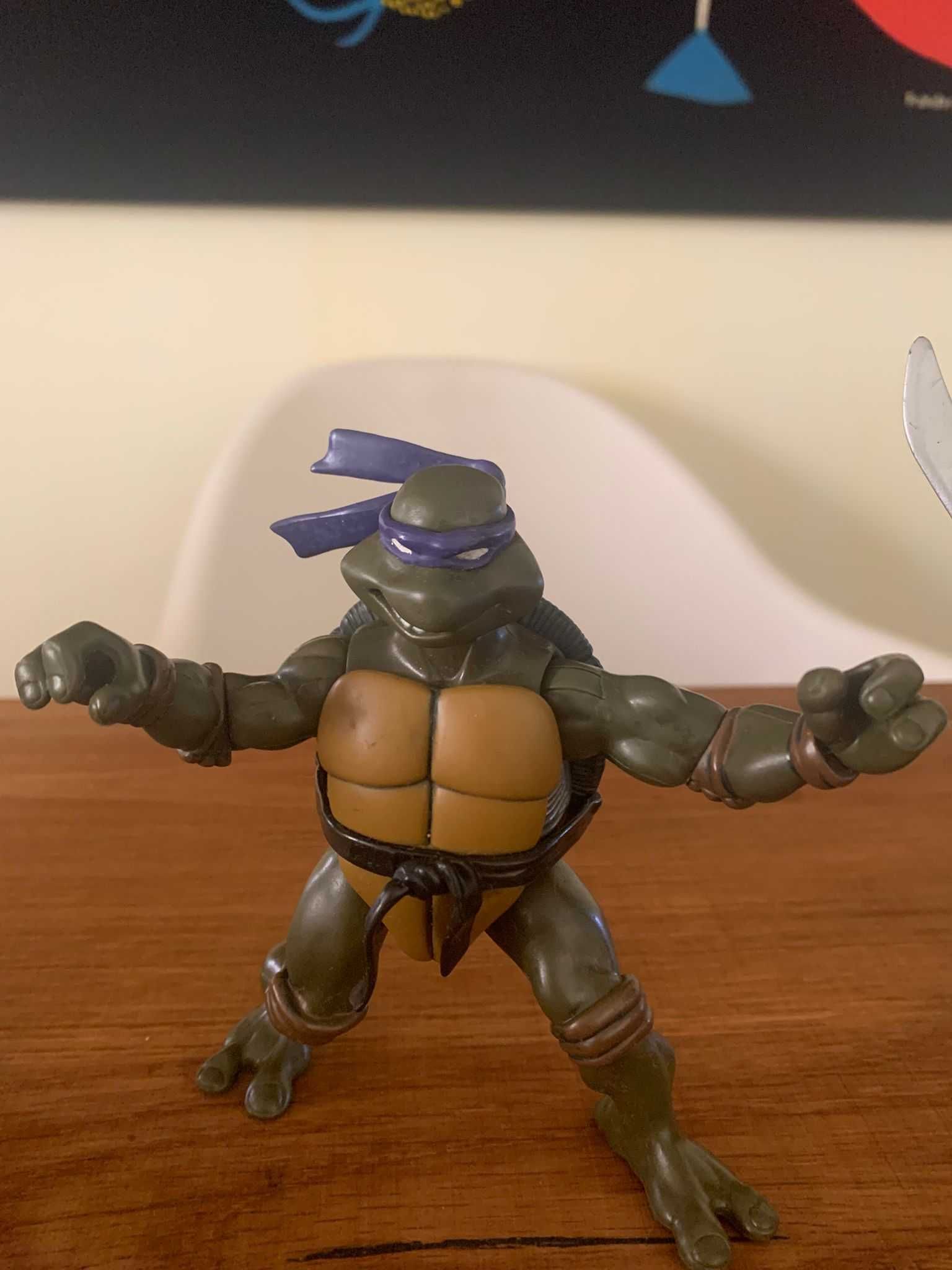 Figuras de ação Tartarugas Ninja 2002 Mirage Playmates TMNT