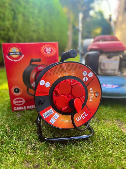 Przedłużacz bębnowy Krischner 25m – solidny i wygodny