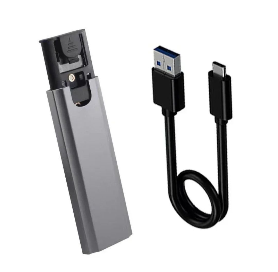 SSD NVMe M2 универсальный USB карман для всех размеров накопителей М2