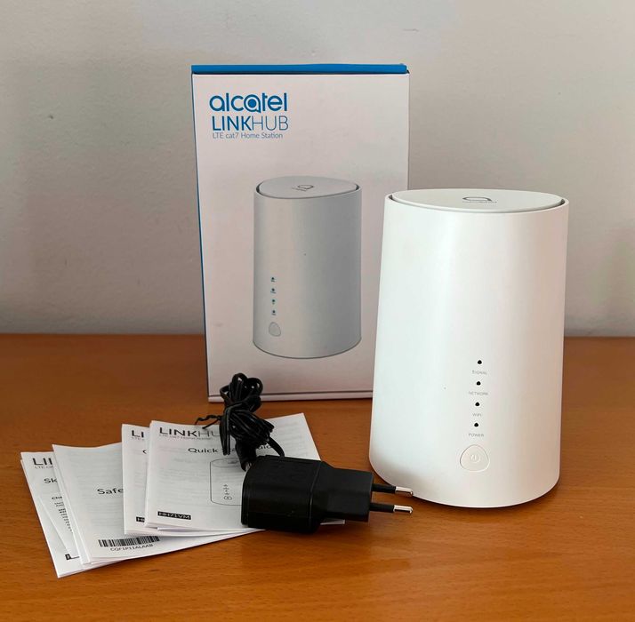 Stacjonarny Router ALCATEL LinkHub LTE cat7 HH71V1 na kartę sim