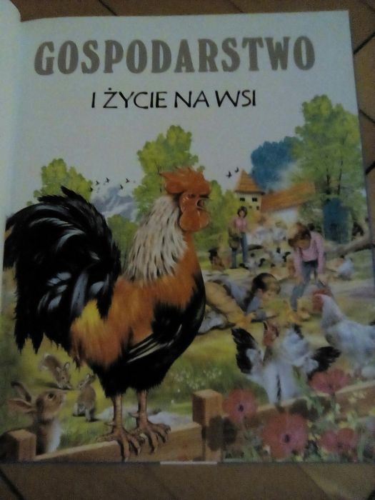 Piekne ilustrowane zdjęciami dla dzieci opowieści o życiu na wsi