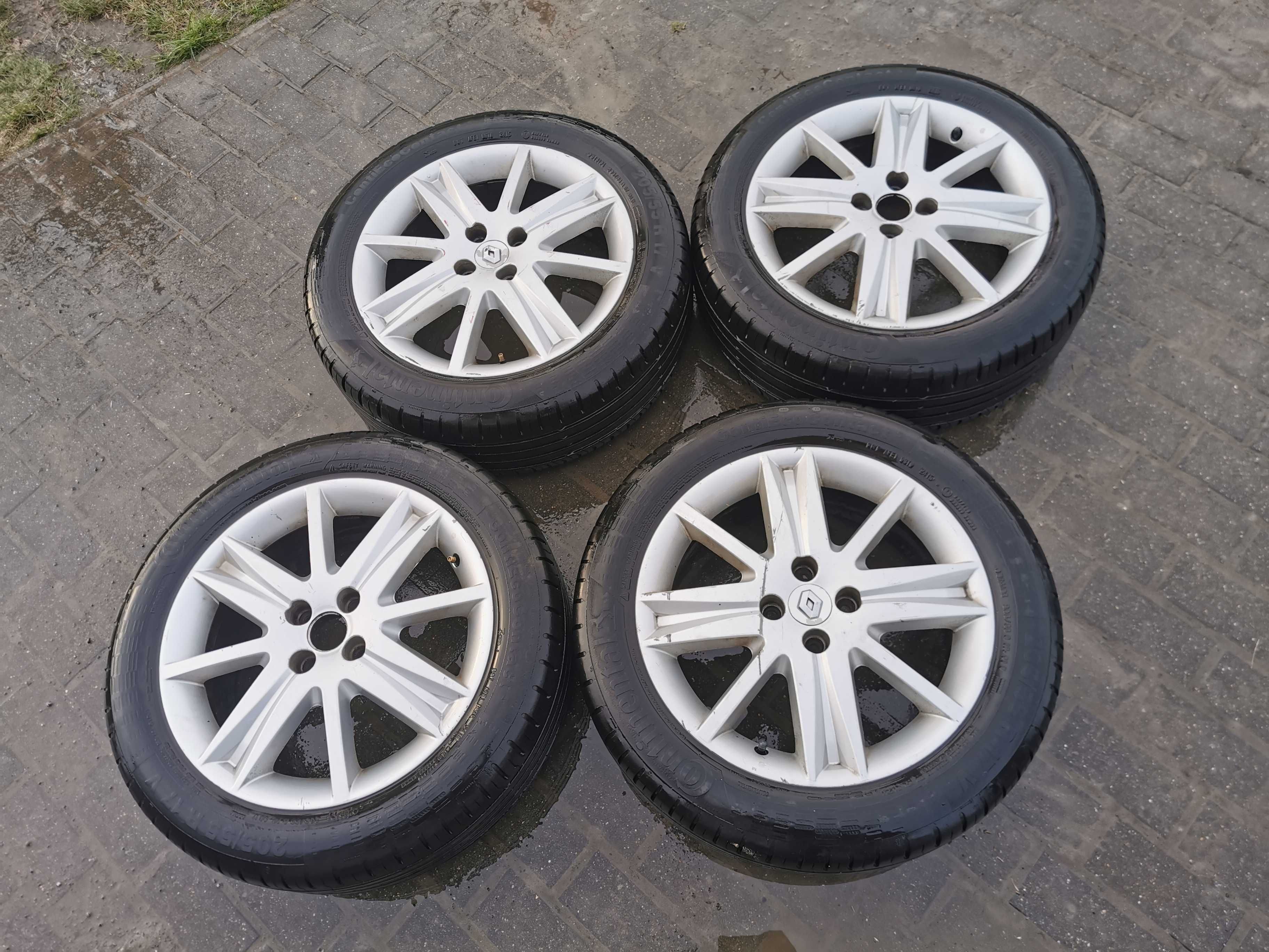 oryginalne felgi Renault R17 - Nervasport 17" 4x100