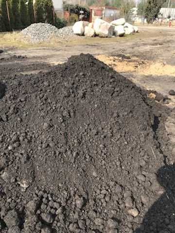 Ziemia ogrodowa przesiana, czarnoziem, torf, gleba, kompost TRANSPORT