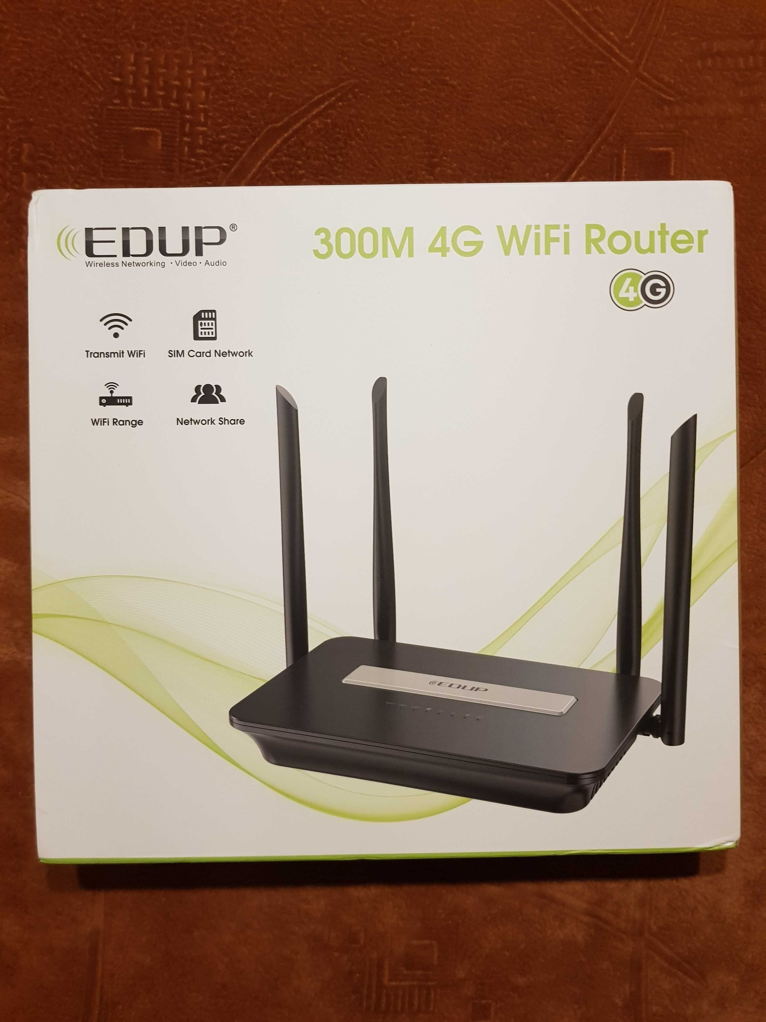 4G Wi-Fi роутер EDUP 300M