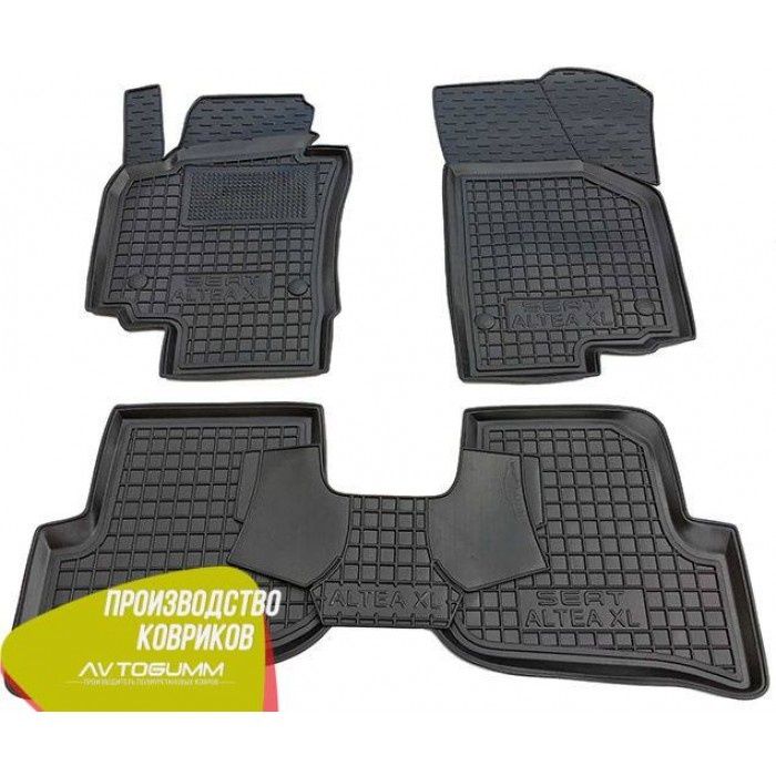 коврики в салон=Seat= (Altea / Altea XL) 2004+ и Багажник (Алтеа)