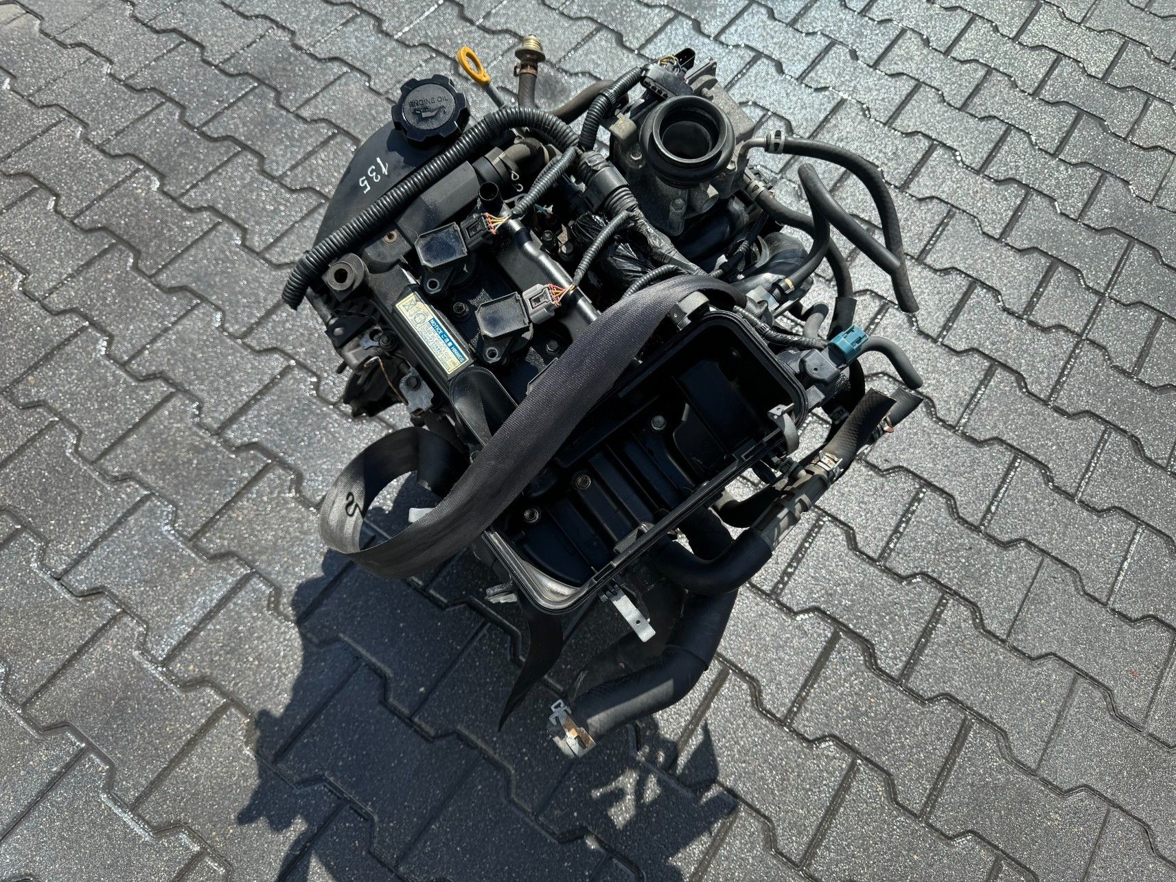 Silnik Kompletny 1.0 12V 1KR Toyota Yaris 2008 (Auto)