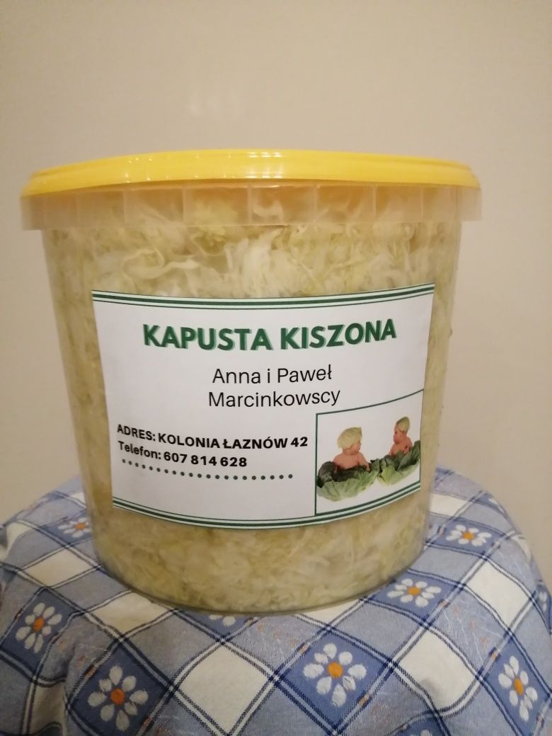 Kapusta kiszona naturalnie