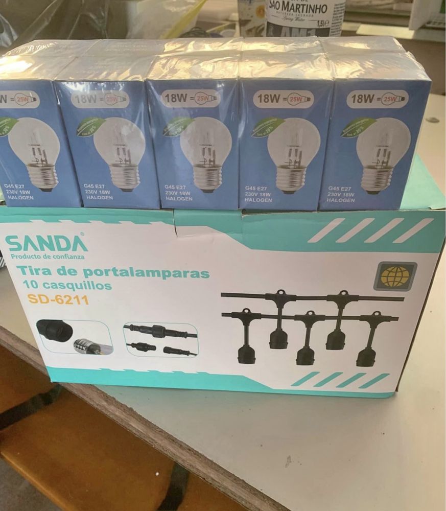 Extensão de luzes