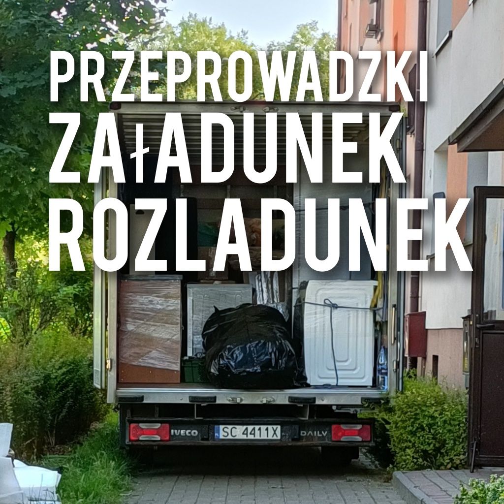 Przeprowadzki  Transport Mebli Cały Kraj Taxi bagażowe