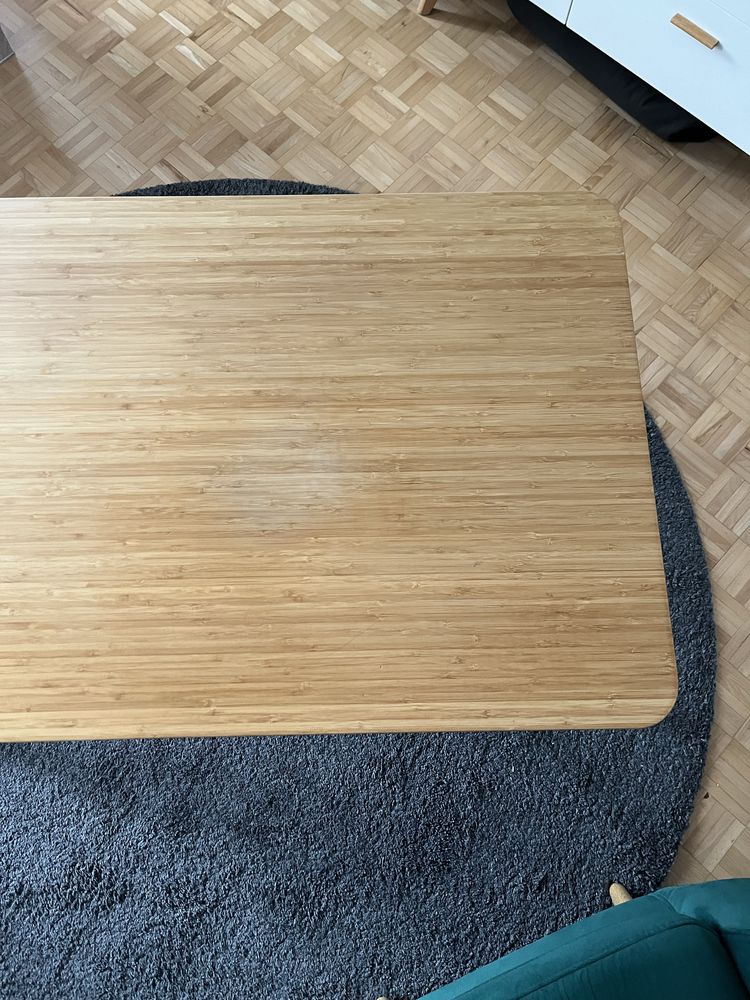 Biurko IKEA ANFALLARE bambus 140 x 65 cm