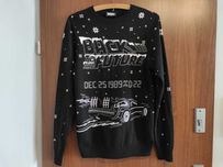 Sweter świąteczny męski roz. S - Back to the Future