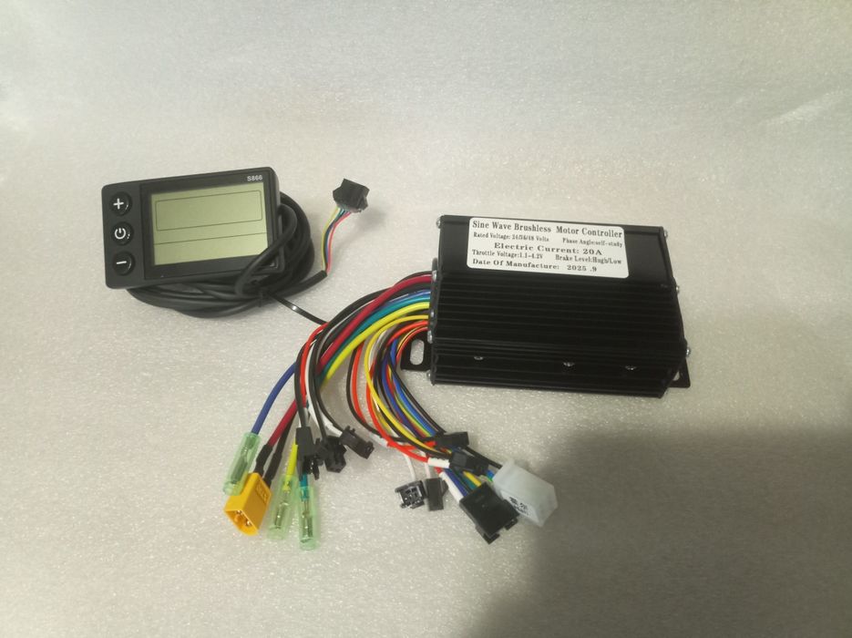 Дисплей S866 контроллер 20а синусный .