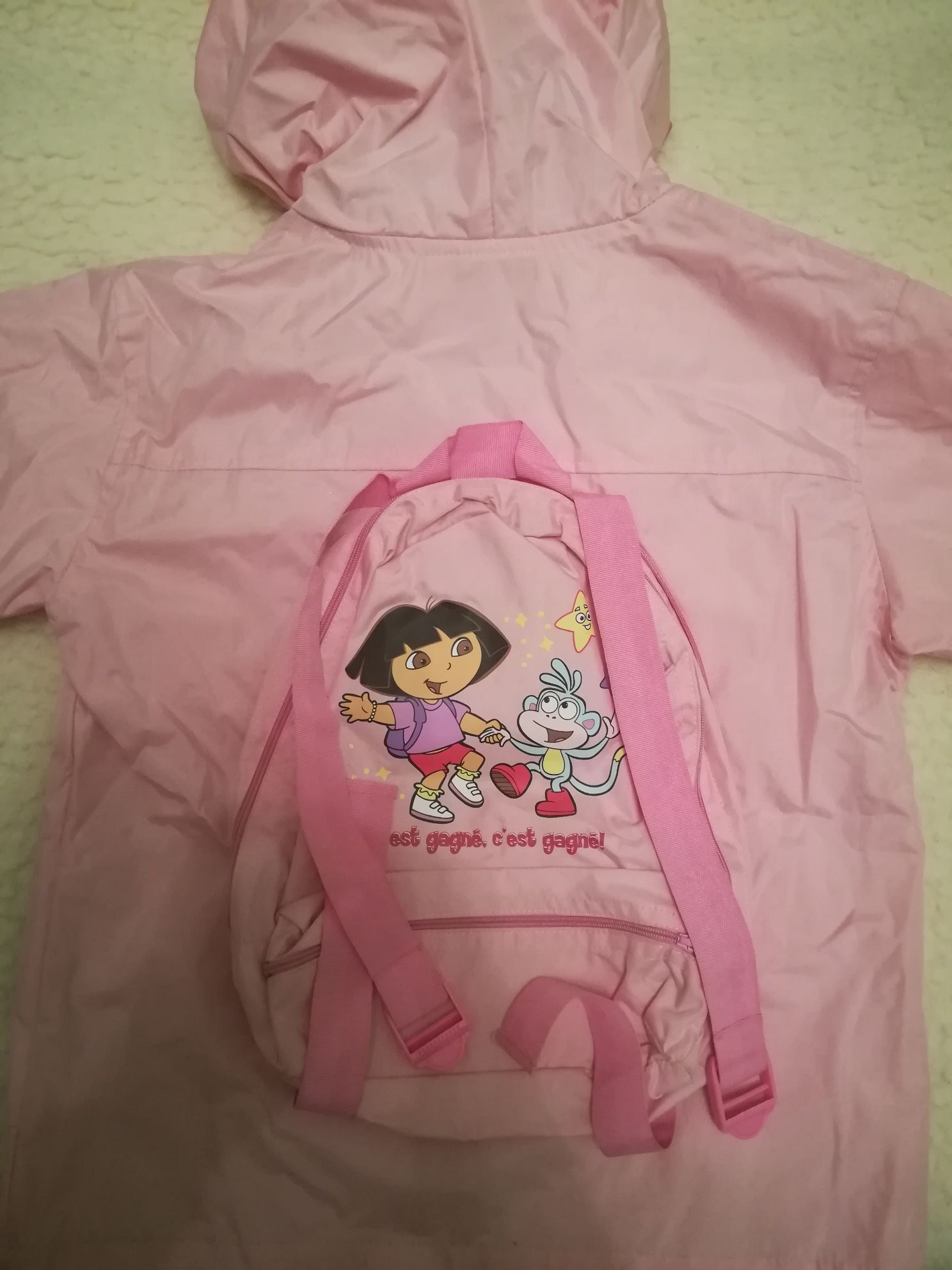 Дождевик, плащ + рюкзак Dora