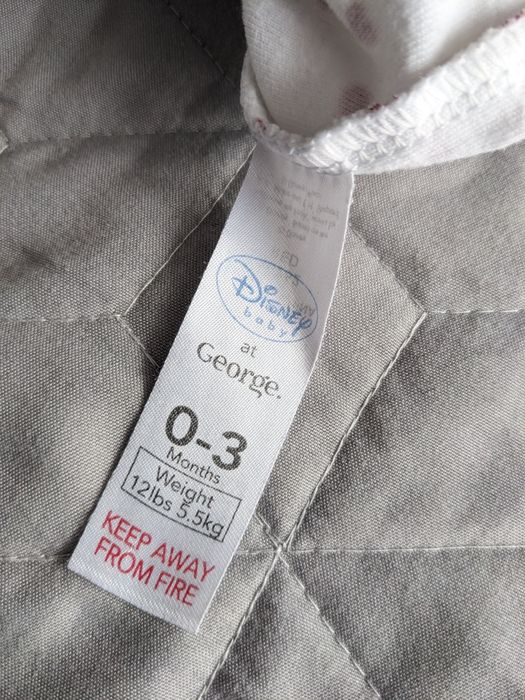 4 szt rampersy 0-3 miesiące