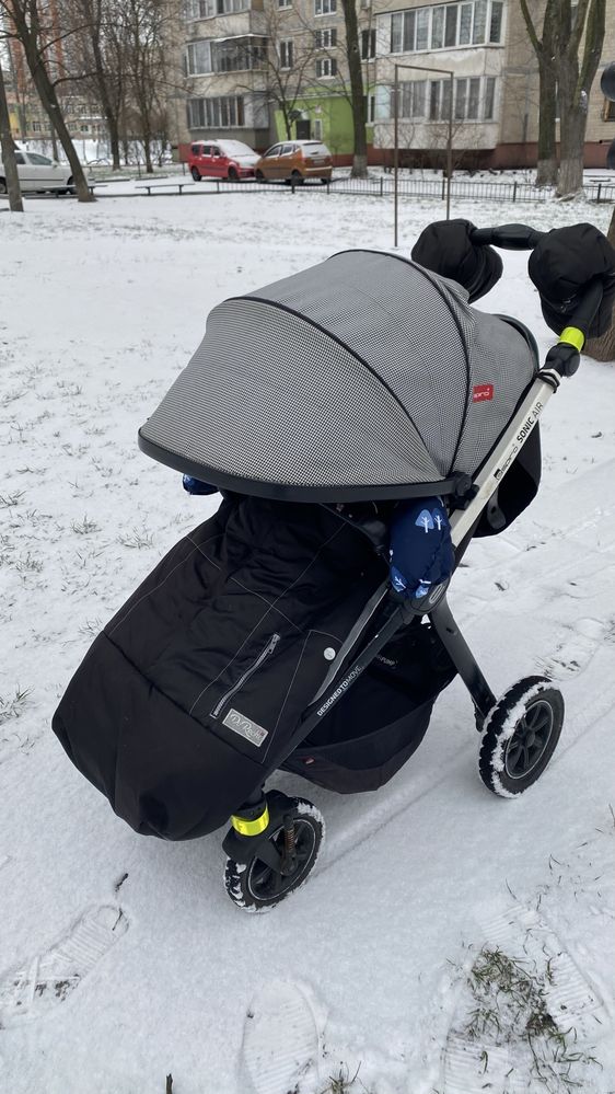 Коляска. Espiro Sonic Air. Люлька Una