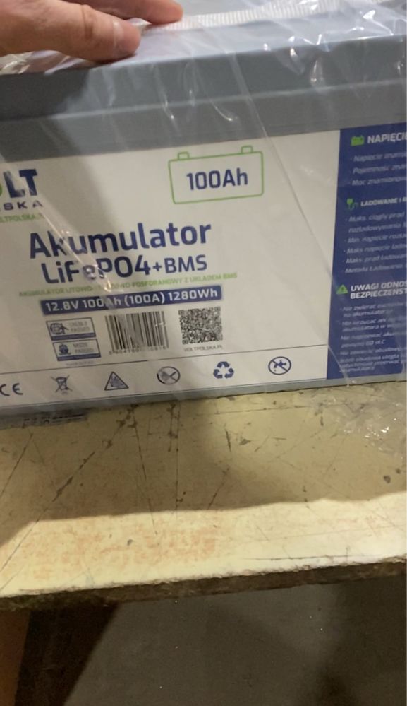 Акумулятор Volt Polska LiFePO4 12,8V 100Ah (100A) + BMS