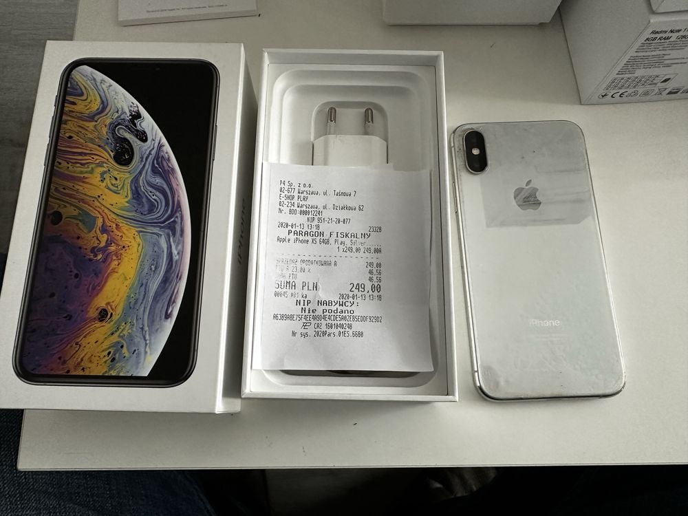 Iphone XS bez blokad, bardzo ladny stan. Komplet