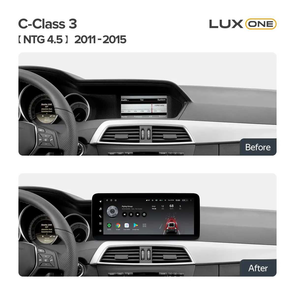 Teyes LUX ONE 6+128 Gb Mercedes Benz весь модельный ряд.