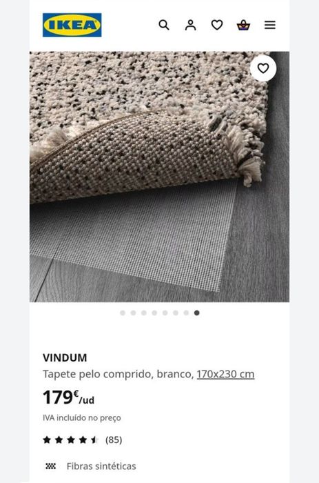 Tapete Ikea bom estado