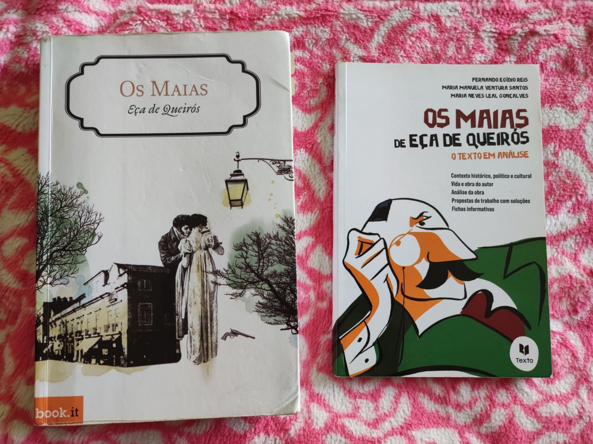 Os Maias obra + livro de análise