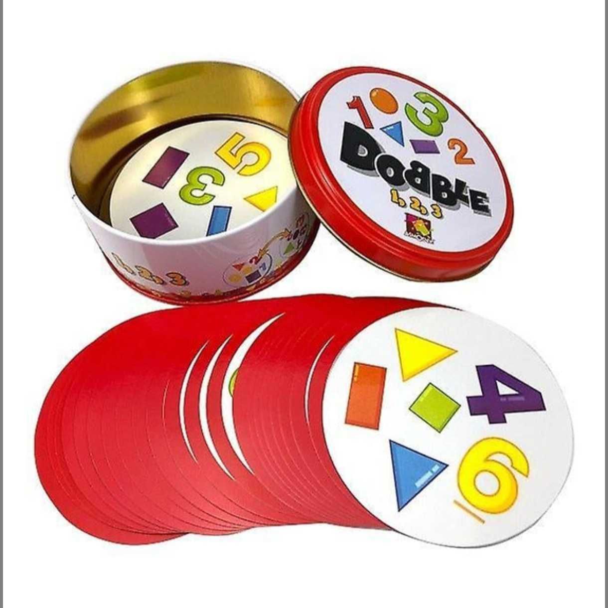 НОВАЯ Карточная настольная игра Asmodee Dobble Spot It для компании
