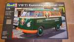 Modelismo Revell 07076 – VW T1 Kastenwagen – Escala 1:24 – Novo Selado