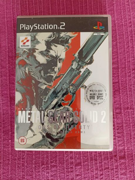 Jogo PS2 Metal Gear Solid 2 - Sons of Liberty