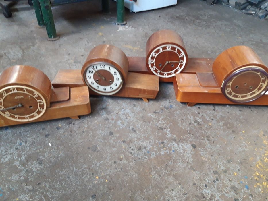 Zegar kominkowy, kłos, metronom, zegar