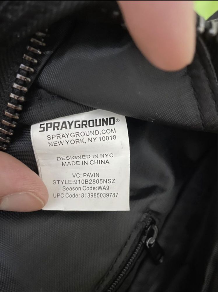 Bolsa Cintura SprayGround Edição Limitada