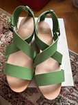Topshop skorzane 39 sandaly espadryle