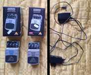 Behringer DD600, DR600 - efekty gitarowe zestaw + 2 zasilacze