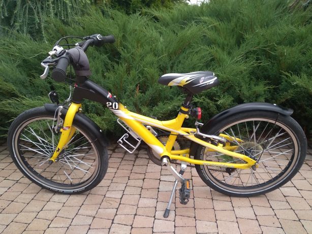 Rowe/ rowerek dla dziecka S'Cool BIKE/Koła 20"/Aluminiowy