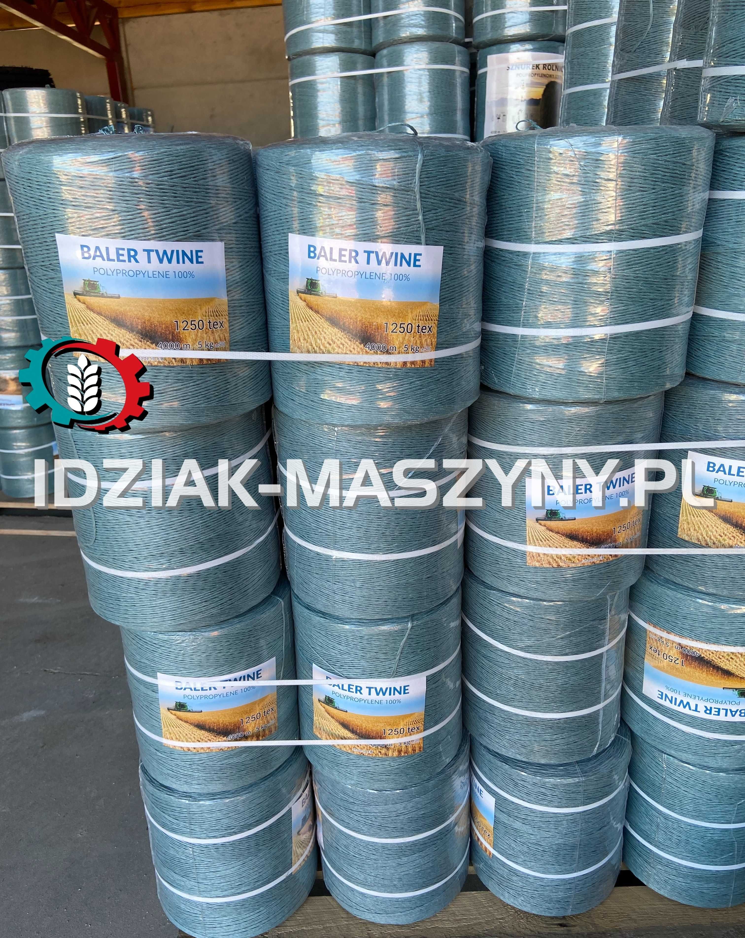 Sznurek Baler Twine 1250tex 4000m do bel wysyłka nowy