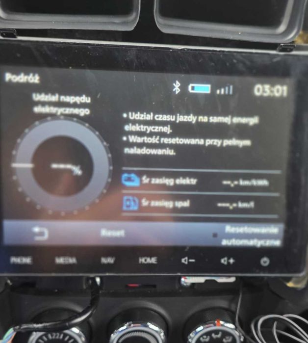 Zestaw multimedialny Mitsubishi 8740A100 do Mitsubishi Outlander PHEV