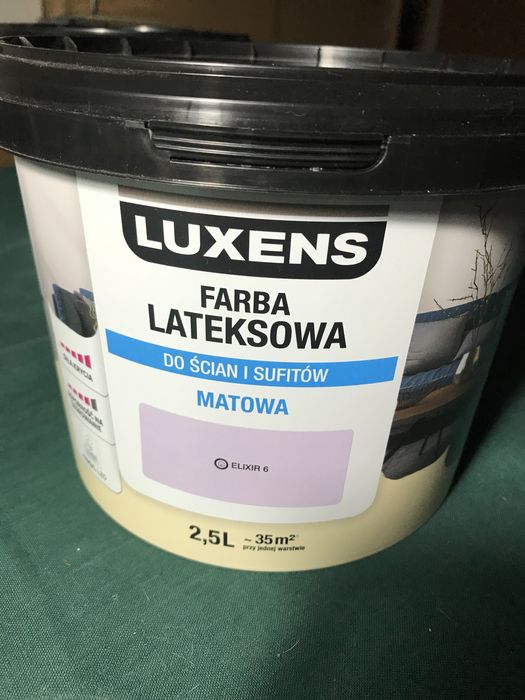 Farba lateksowa LUXENS 2,5l, kolor Elixir 6