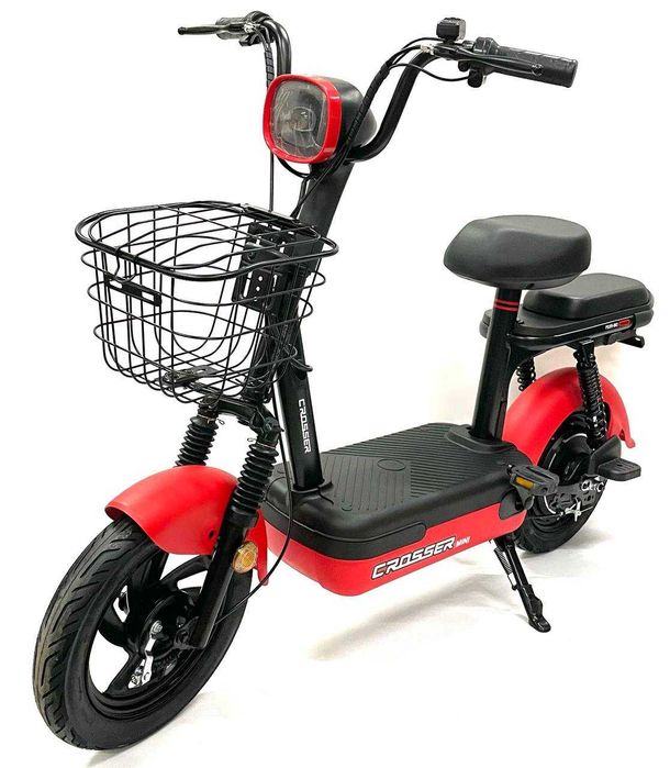 СУПЕР ХІТ‼️ Електро скутер FADA N9 мопед моторолер Crosser CR9 Сірий