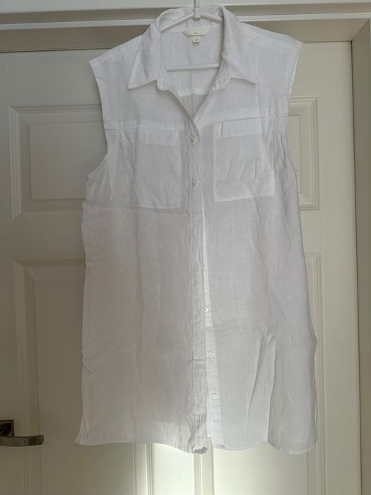 bluzka koszula lniana h&m 40 42