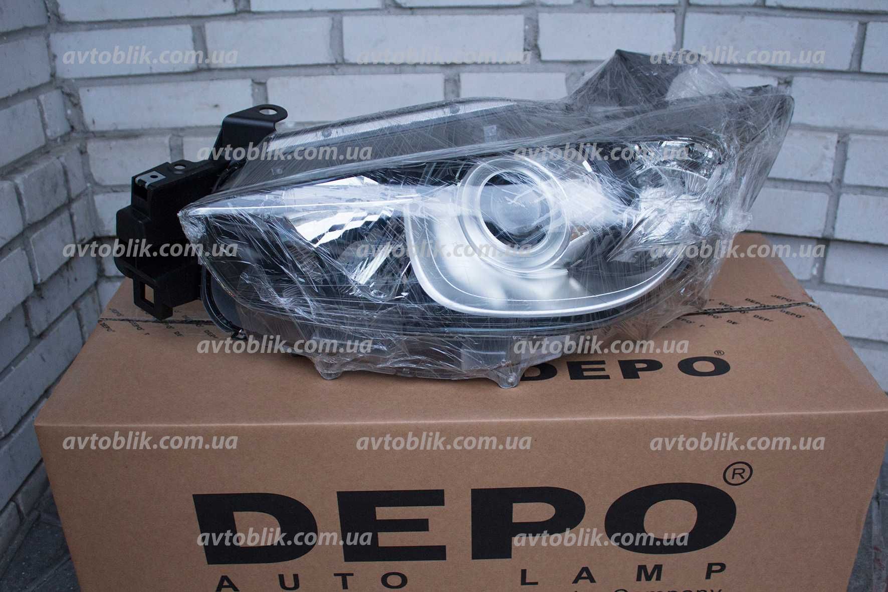 Передні фари Mazda 2, 3, 6, 323, 626, CX5, CX3, CX9, Premacy