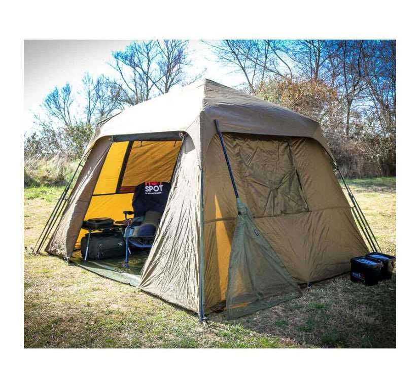 Tenda chalavar e sacos de retenção