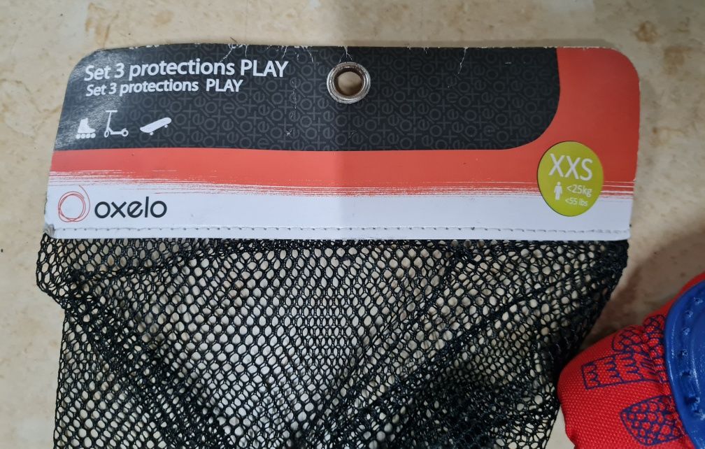 OXELO Kits Proteção Patins, Trotinete e Skate - como novo